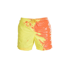 Load image into Gallery viewer, Mens Color Change Quick Dry Swim Trunks
