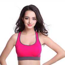 Load image into Gallery viewer, Womens Seamless Padded Sports Bra
