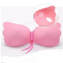 Load image into Gallery viewer, Invisible-push-up-strapless-bra-self-adhesive-silicone
