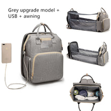 Load image into Gallery viewer, Multi-function Mommy Bed Backpack
