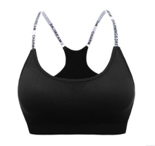 Load image into Gallery viewer, spaghetti strap yoga sport bra
