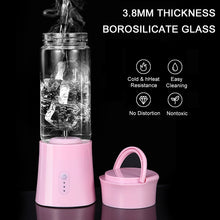 Load image into Gallery viewer, Portable Electric USB Rechargeable Mixer Mini Juice Maker Blenders
