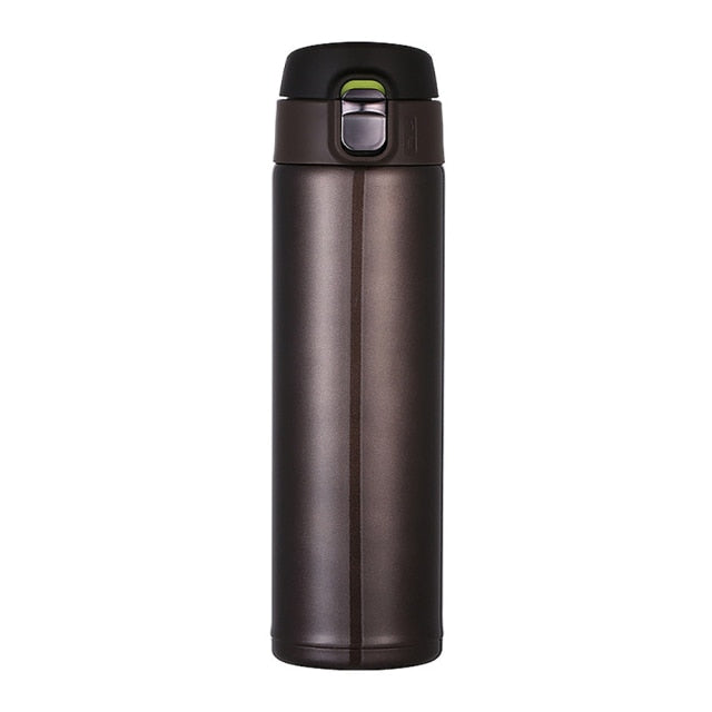 Portable Thermos Mug Coffee Cup With Lid Thermocup Seal Stainless Steel