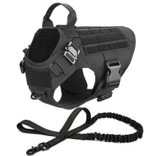 Load image into Gallery viewer, Tactical Dogs Harness And Leash Metal Buckle Set Vest
