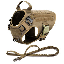 Load image into Gallery viewer, Tactical Dogs Harness And Leash Metal Buckle Set Vest
