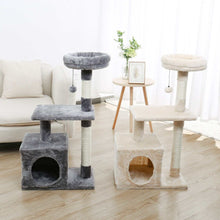 Load image into Gallery viewer, Pet Cat Tree Toy Condo Cat Climbing Tower
