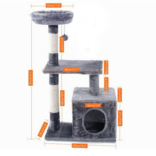 Load image into Gallery viewer, Pet Cat Tree Toy Condo Cat Climbing Tower
