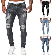 Load image into Gallery viewer, Men&#39;s Sweatpants Sexy Hole Jeans Pants
